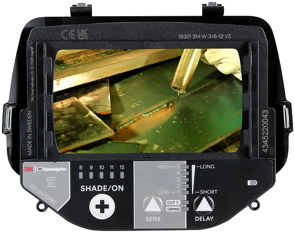 3M Speedglass automaattisesti tummuva hitsauslasi, Natural Colour, G5-01/03NC ADF