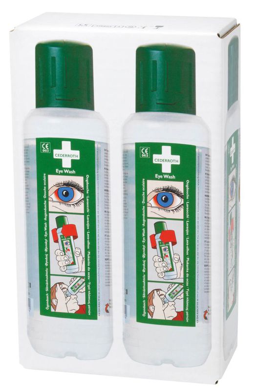 [725200] Cederroth Eye wash bottle 2 x 500ml