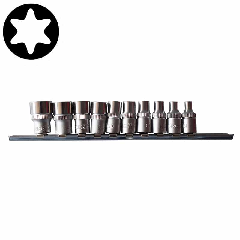 [21016] Force Socket rail 1/4", E4 - E16, 10-pcs