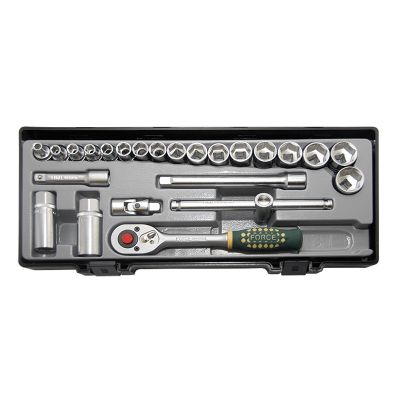 [3251-5] Force Socket set 3/8", 6-22mm, 24 parts
