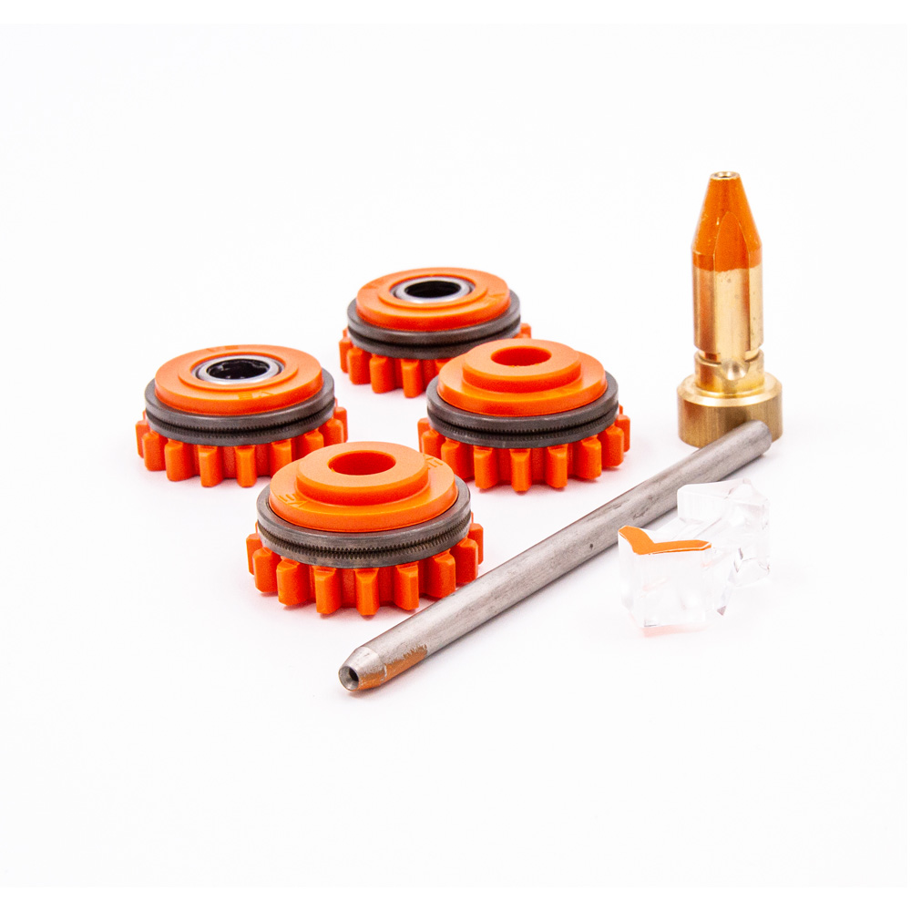 [F000500] Kemppi Feed Wheels+Guide Pipes MC/FC VK1.2