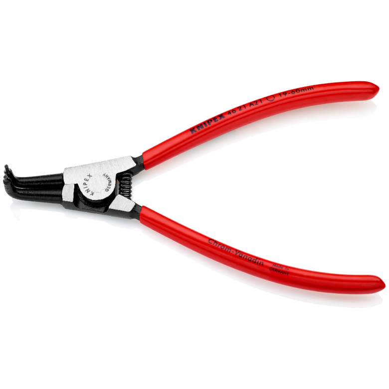 [4621-A21] Knipex Lock ring pliers 19-60mm, Outside, 90°