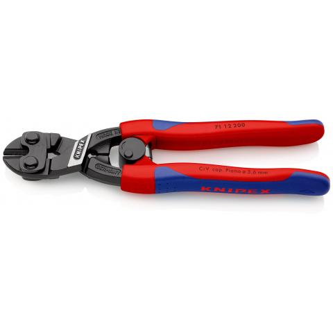 [7112-200] Knipex Power Cutter 200mm, With Spring, 2-K Handle