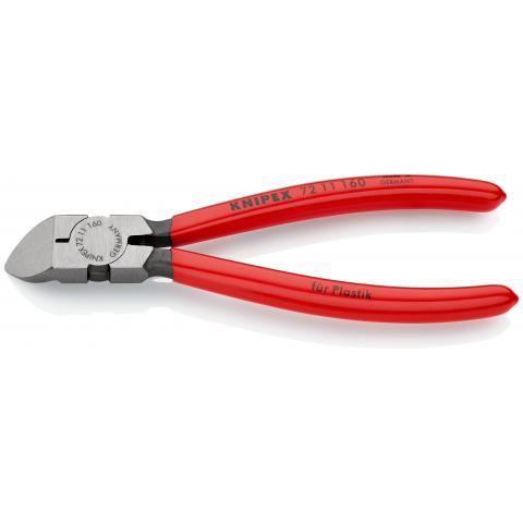 [7211-160] Knipex Sivuleikkuri 160mm, Muoville, 45°