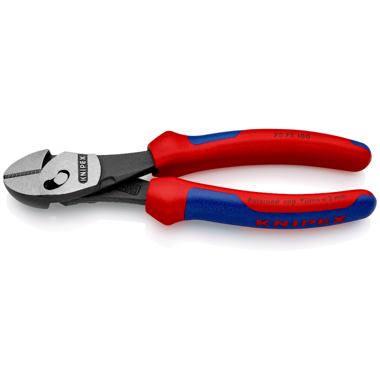 [7372-180] Knipex Power Side Cutter 180mm, 2-K Handle