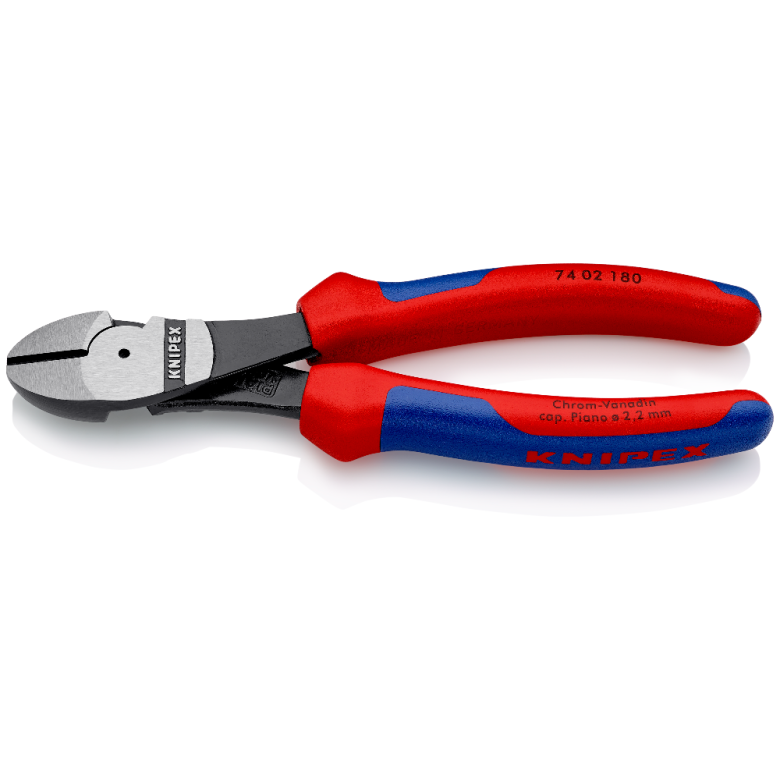 [7402-180] Knipex Power Side Cutter 180mm, 2-K Handle