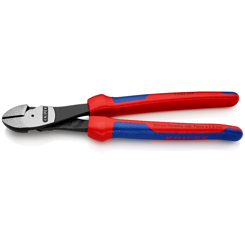 Knipex Power Side Cutter 250mm, 2-K Handle