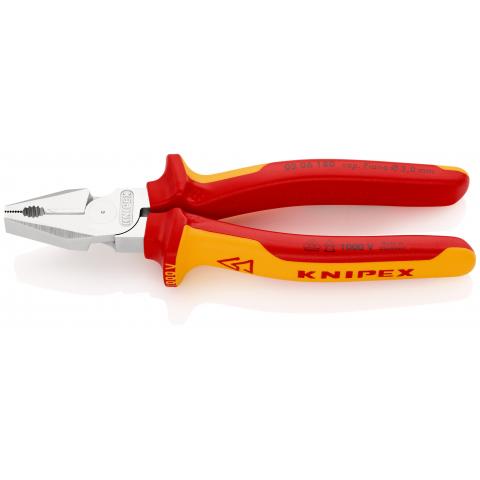 [0206-180] Knipex Line pliers 180mm, 1000V, VDE