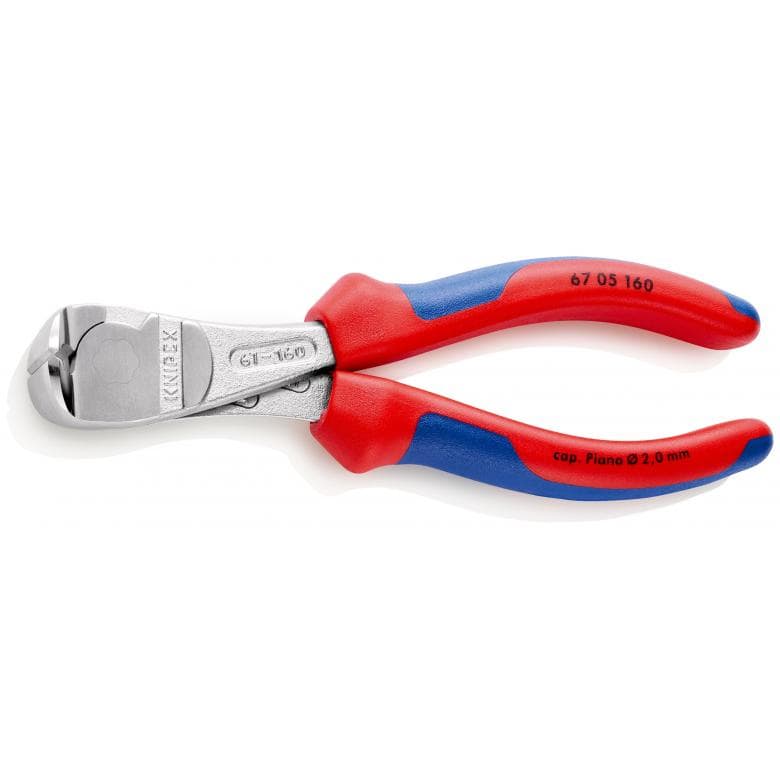 [6705-160] Knipex Voimapäätyleikkuri 160mm, 2-K Kahva