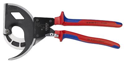[9532-320] Knipex Cable cutter With ratchet 320mm, Al/Cu Ø60mm/600mm²