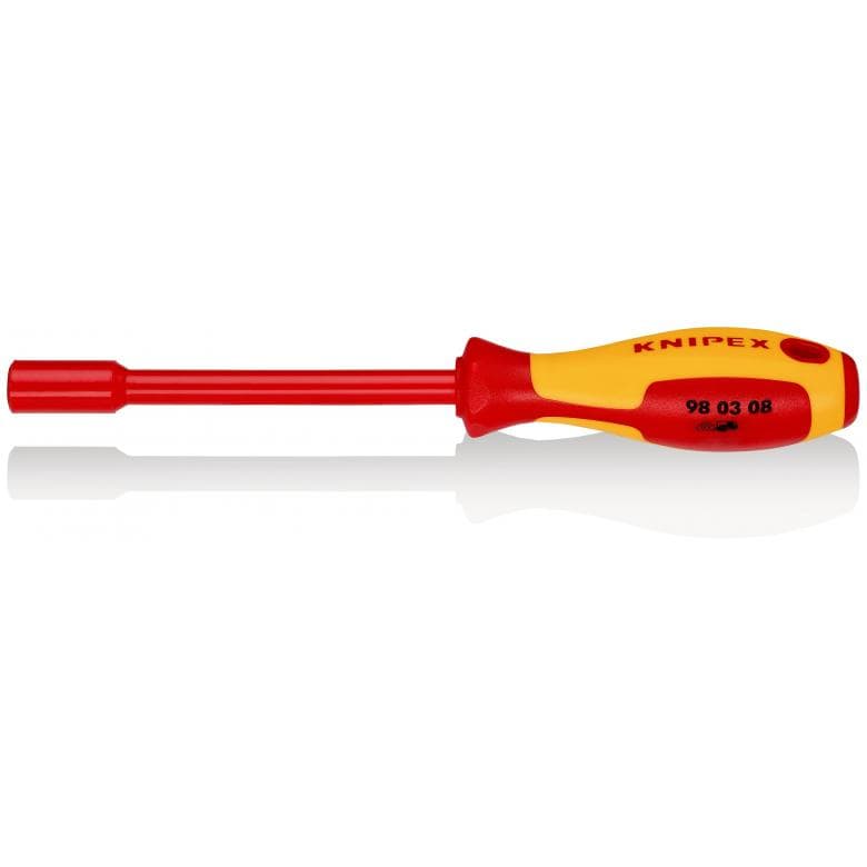 [9803-08] Knipex Socket screwdriver 8mm, 1000V, VDE