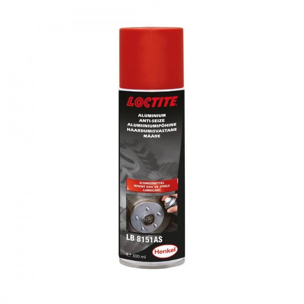 [232067] Loctite LB 8151 400ml Anti-Seize spray, alumiini, -30 - +900 °C