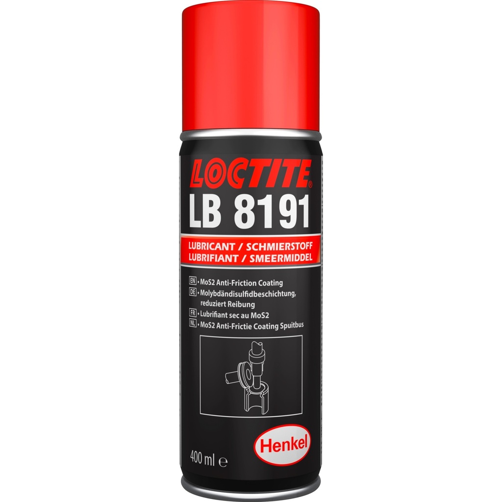 [232072] Loctite LB 8191 MoS₂ Kuinvavoiteluaine