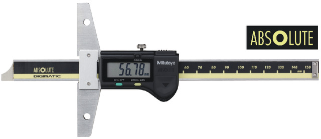 [571-202-30] Mitutoyo Syvyystyöntömitta 200mm, Digimatic