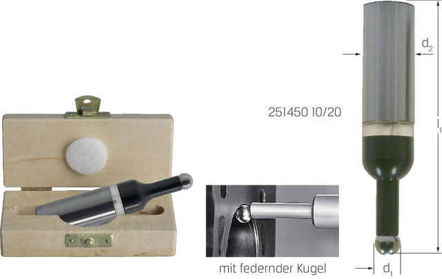 [251455 10/20] Pretec Position sensor 3D light Ø10/20