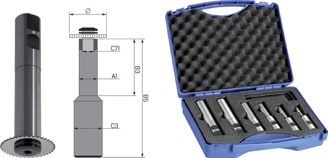 [246418-80] Premus Saw mill block Ø80/22mm