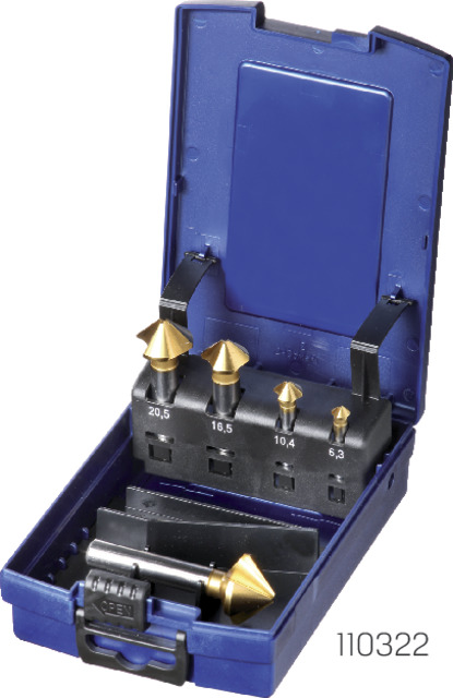 Premus Kärkiupotinsarja, 6.3-25.0mm 90° HSS-Tin, Din335