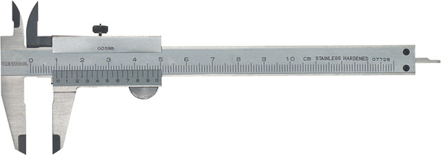 [300050-100] Pretec Työntömitta 100mm, Ruuvilukitus