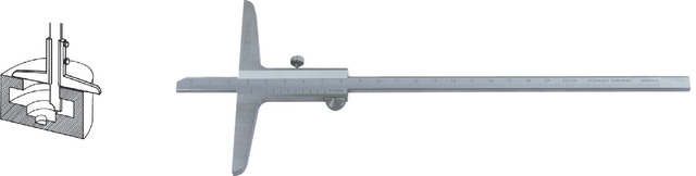 [308000-300] Pretec Syvyystyöntömitta 300x150mm Din862