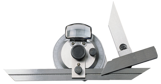 [354350] Pretec Protractor 150/200/300mm, 90° Rst
