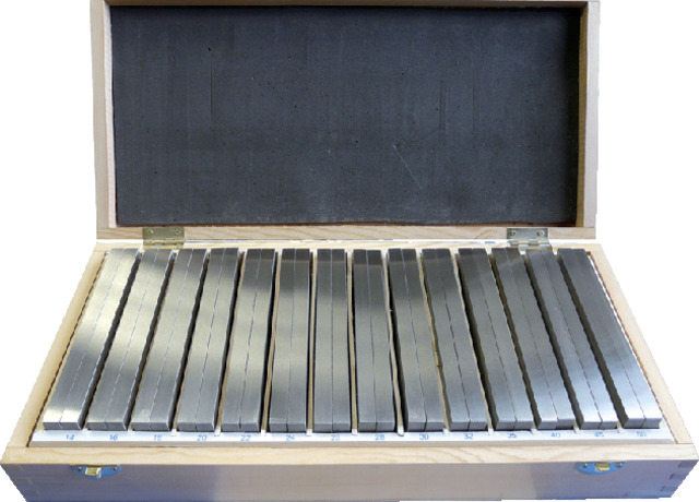 [298641-160X09] Pretec Guide piece set, length 160 mm, 18 parts