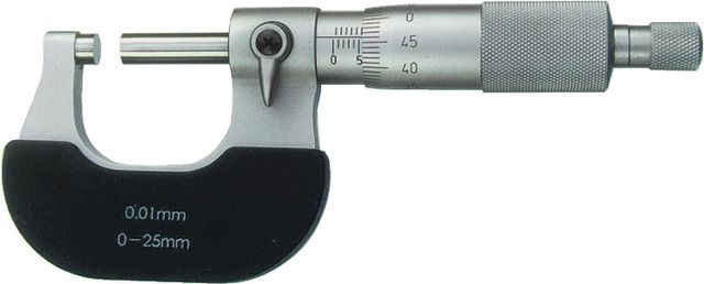 Pretec Kaarimikrometri 0-25mm, 0.01mm