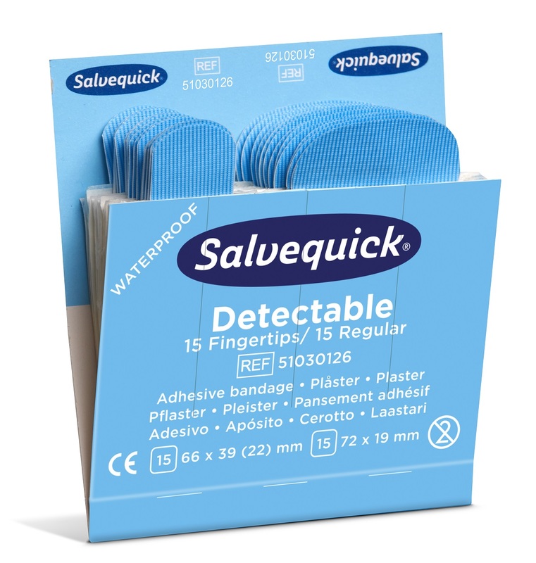 [51030126] Salvequick 6754 traceable Plaster 6 x 30 pcs