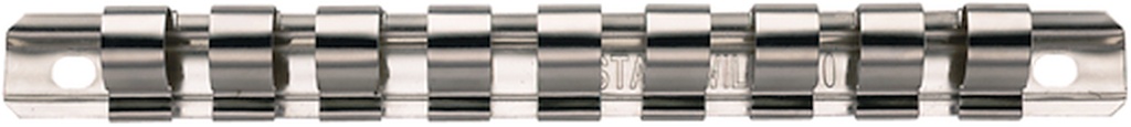 [50CL2] Stahlwille Socket rail 1/2", 300mm, 11 parts (empty)