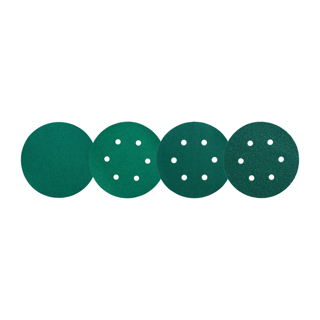 [01646] 3M 150mm Sanding disc 245 P100 without holes, Hooks