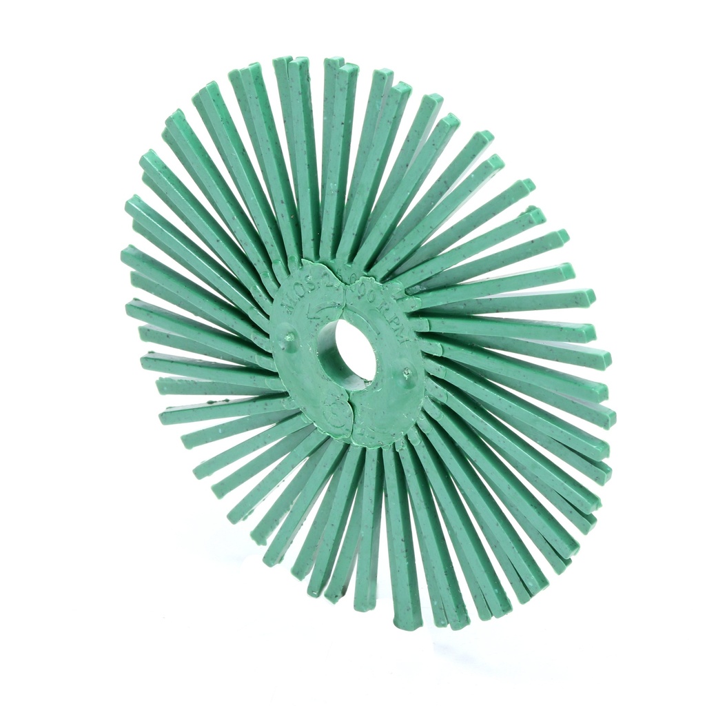 3M 75mm RB-ZB Replacement brush P50 green