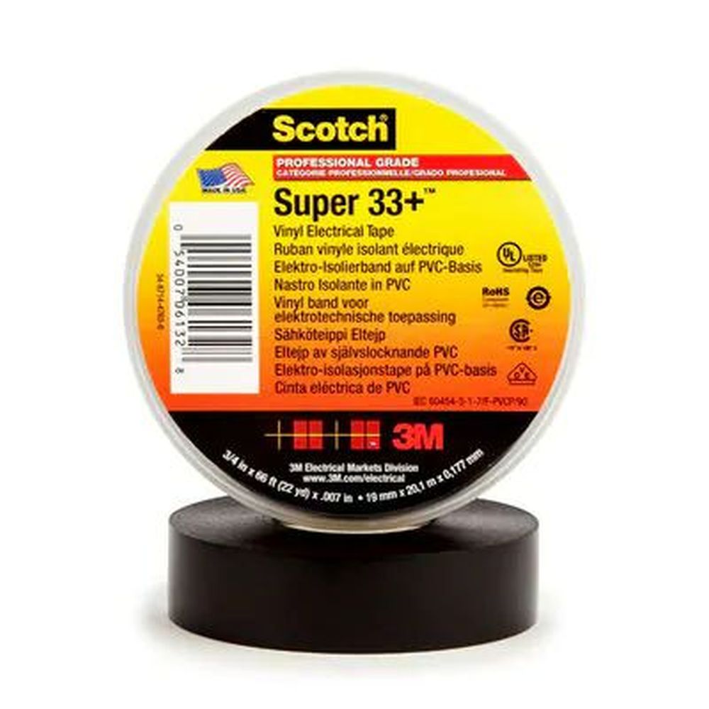[33+] 3M Sähköteippi, 19mm x 20m Super 33+