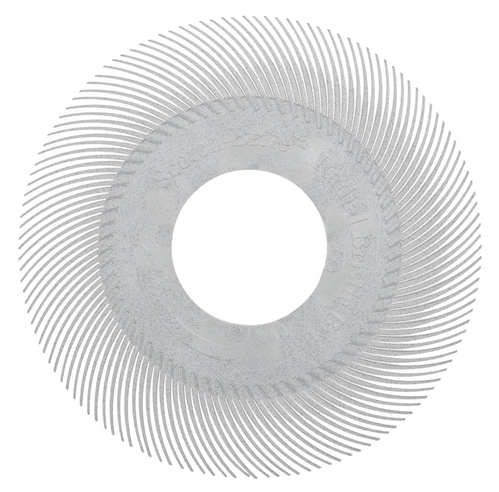 [33212] 3M 150mm Radial Bristle BB-ZB P120, white