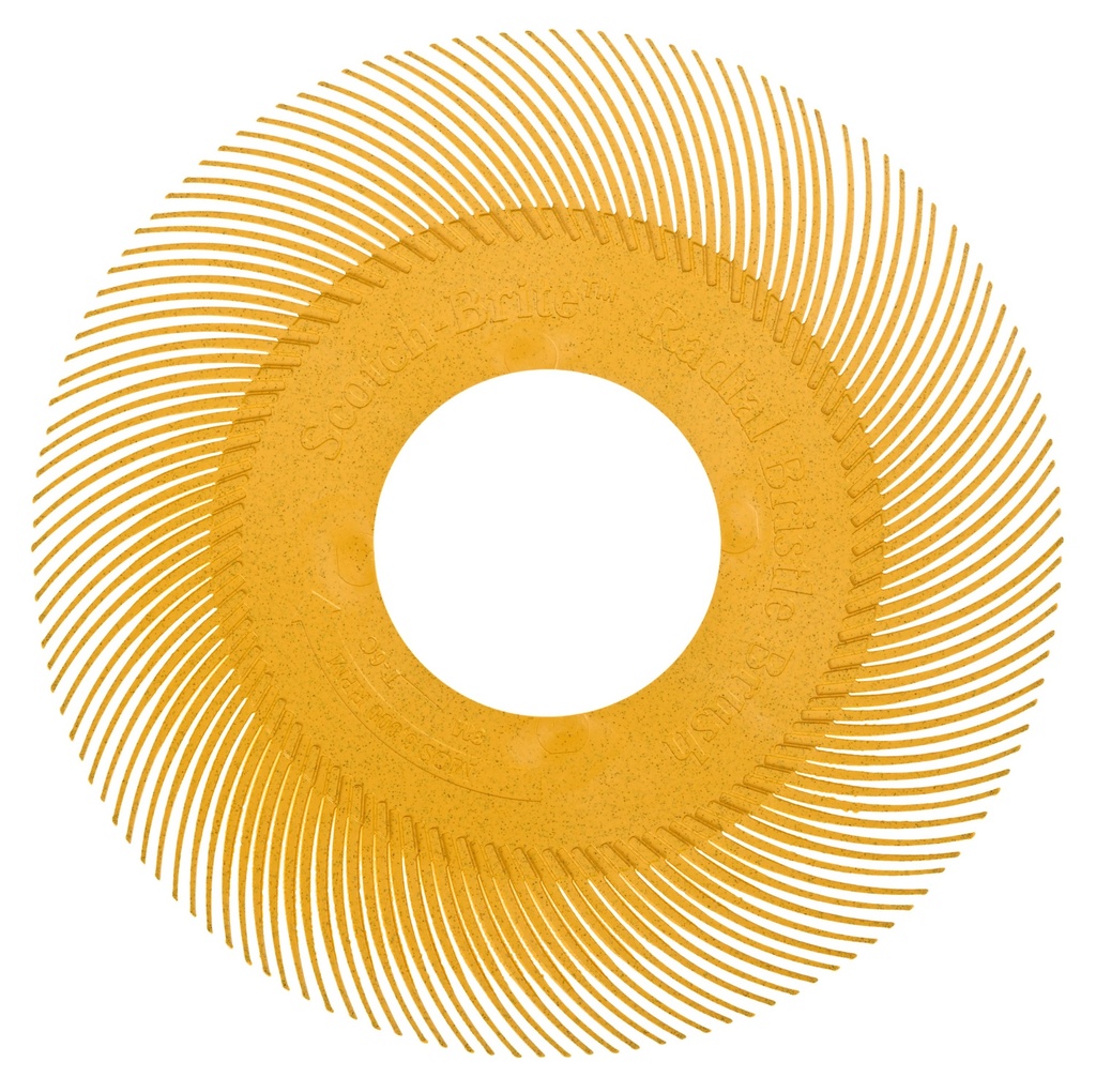 [33215] 3M 150mm Radial Bristle BB-ZB, T-C, P80 keltainen 60195