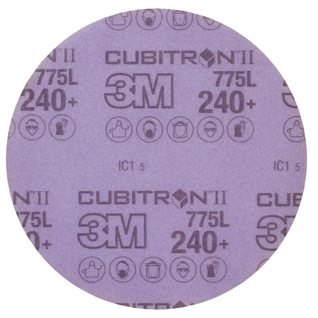 [47096] 3M 150mm Sanding disc 775L, No holes, 240+