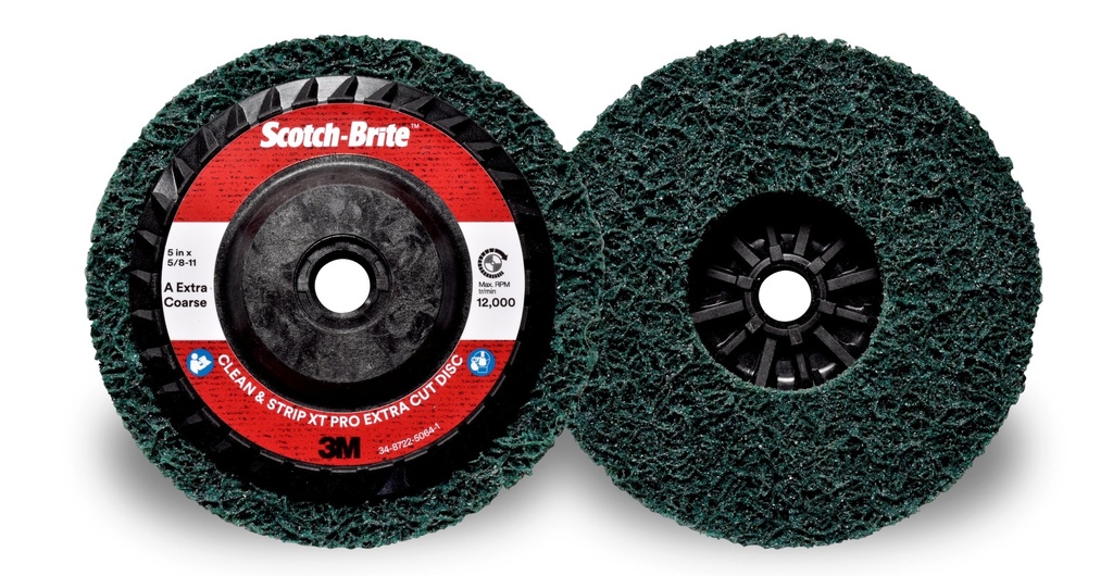 [51912] 3M 125mm Cleaning disc XC-RD Pro Extra Cut, green A XCRS