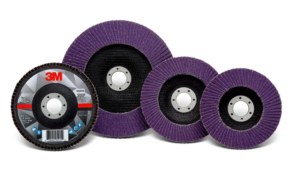 3M 125mm Flap disc 769F 40+ straight
