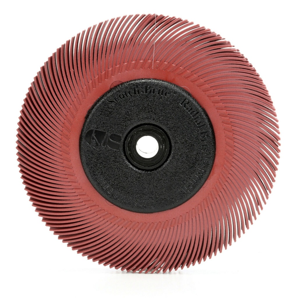 [60197] 3M 150mm Radial Bristle BB-ZB, T-C, P220, punainen