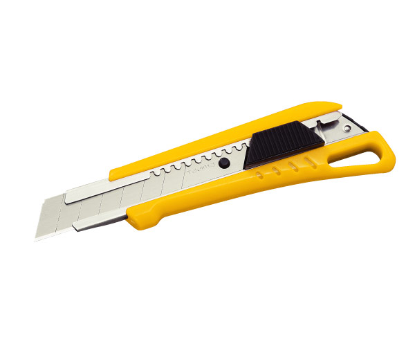 [LC-520] Tajima Serrated blade knife 18mm, Quick lock