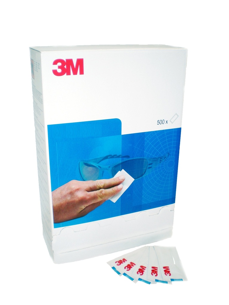 [26-2000-00M] 3M Cleaning cloths for protective glasses 500 pcs