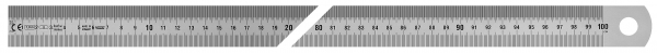 [1018020100] Vogel Mittaviivain 1000mm x 30mm x1.0mm