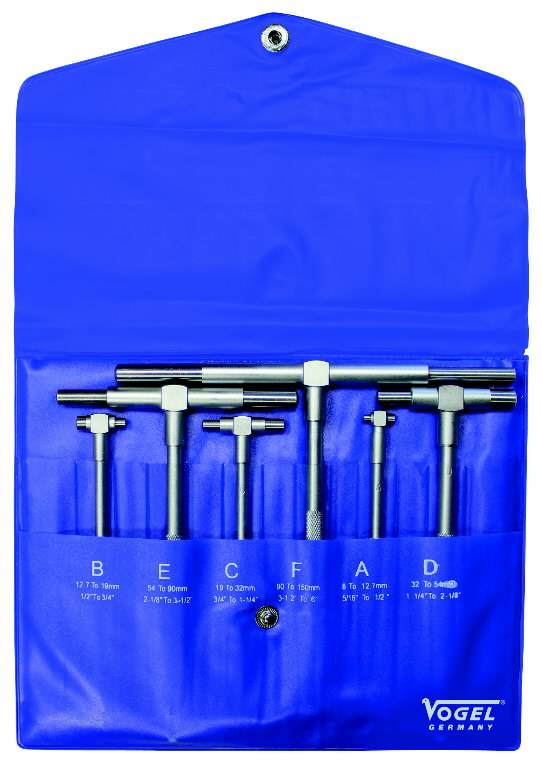 [472030] Vogel Telescopic measuring set 8-150mm, 6 parts