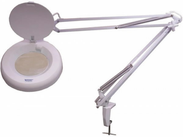 Vogel Led-Pöytävalaisin suurennuslasilla 1.75X, 8W, 230V