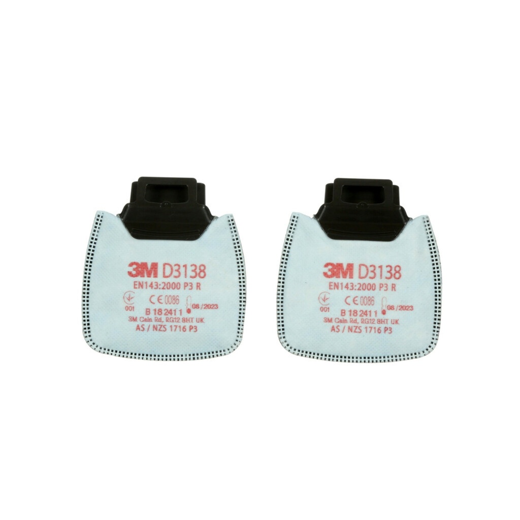 3M Particulate filter, P3R, Secure Click