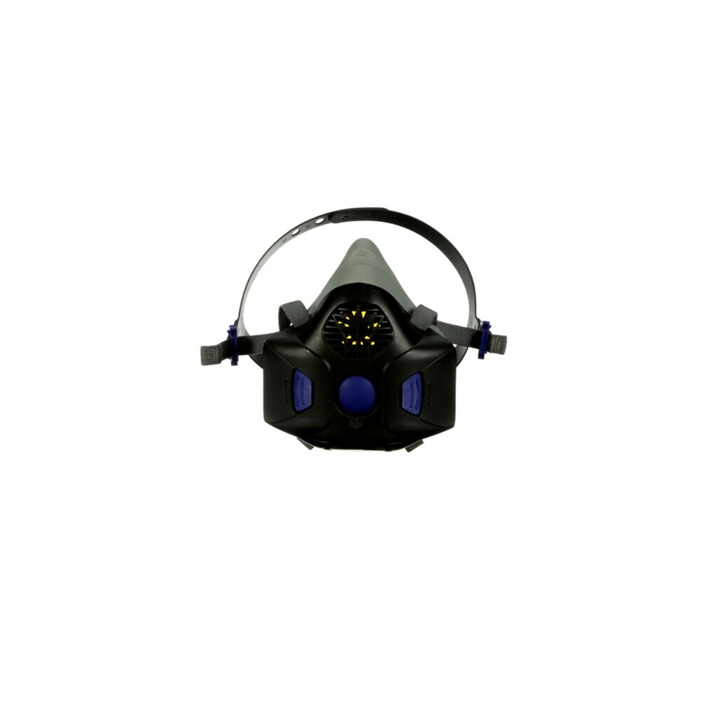 [HF-803SD] 3M Half mask with speech film, Secure Click, size L