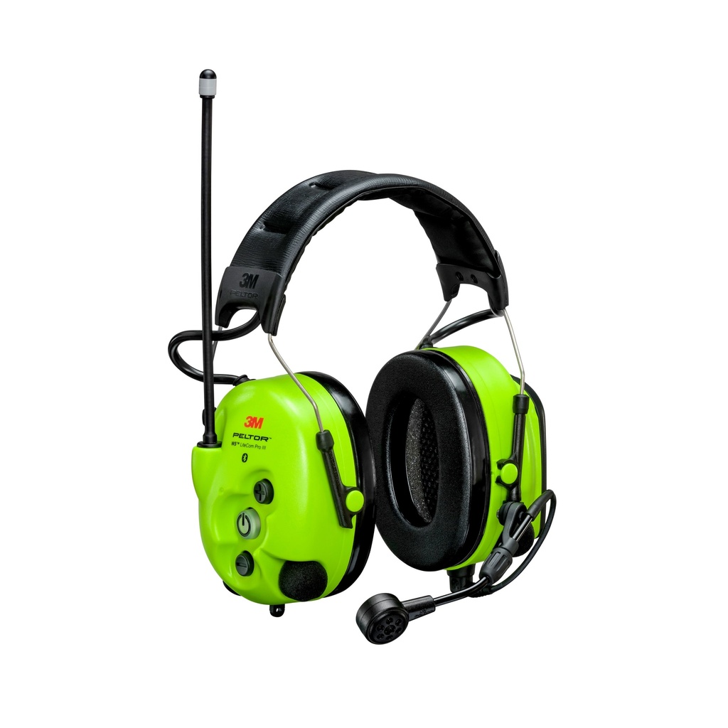 Peltor WS LiteCom PRO III Hi-Viz Headset, 33dB (HY83)