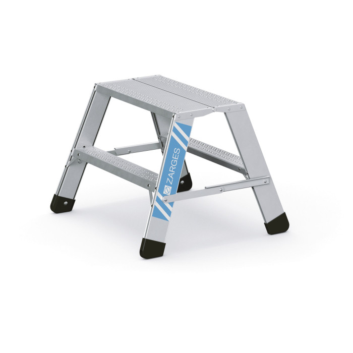[40392] Zarges Work Stool Seventec RC BP, 2x2 steps, level 0.49 m