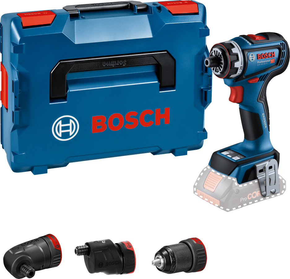 [06019K6203] Bosch Porakone GSR 18V-90 FC Solo 3XGFA L-Boxx