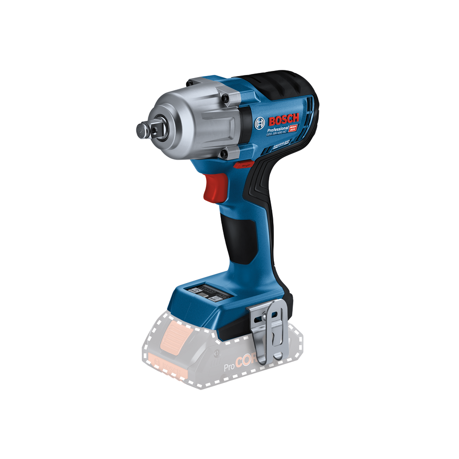[06019K4000] Bosch Iskumutterinväännin ½"GDS 18V-450 HC Solo