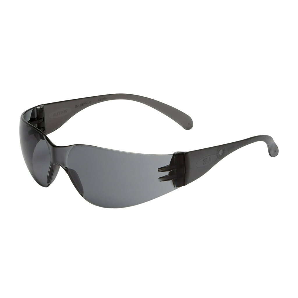 [715002AF-EU] 3M Virtua Goggles, Anti-Scratch and Anti-Fog Coating, Gray Lens, 715002AF-EU
