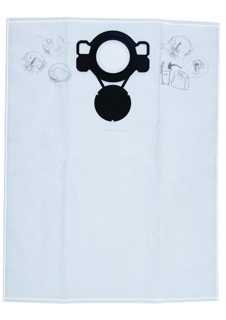 [2605411229] Bosch Dust bag for model GAS 20 L SFC, 5 pcs/box